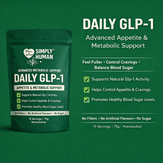 DAILY GLP-1 By Simply Human | Advanced Metabolic & Appetite Support Supplement