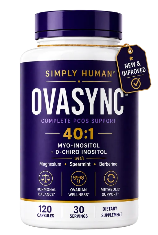 OvaSync — Complete PCOS Support · Capsules