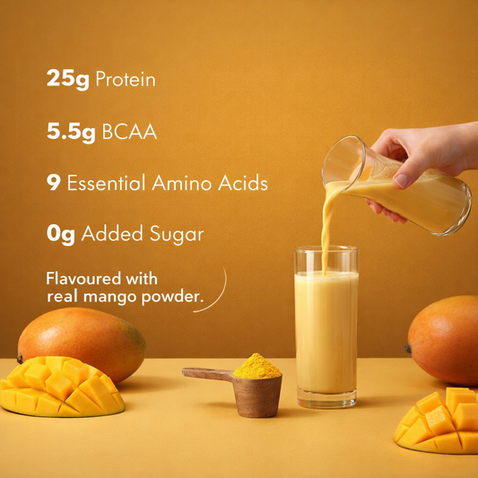 Real Mango Taste. Complete Plant Protein You’ll Love Daily.